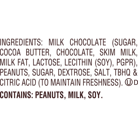 Hershey's Reese's Peanut Butter Cups, 1.5 Oz - 36 Count Case