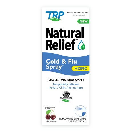 Trp Company - Cold & Flu Spray, 0.67 fl oz (Each) - Natural Relief Remedy