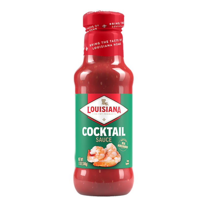 Louisiana Fish Fry Cocktail Sauce, Case of 6, 12 Oz Bottles