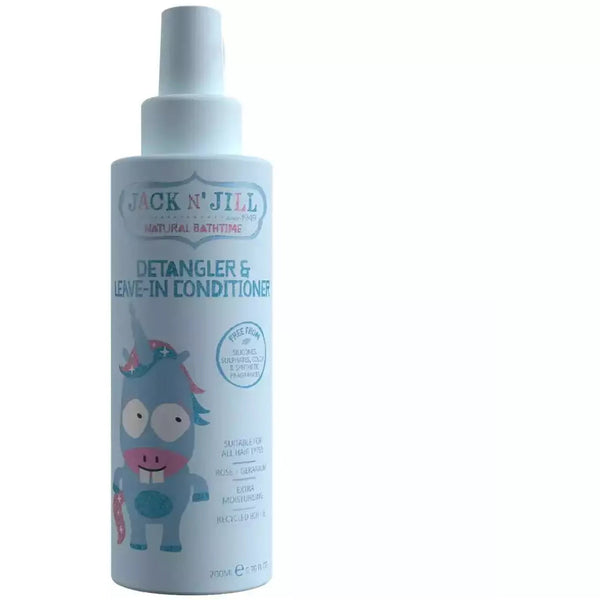 Jack N Jill Kids - Leave-In Detangler, 6.76 fl oz (Pack of 6) - Natural Hair Detangler