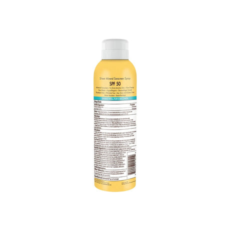 Babo Botanicals Sheer Mineral Spray Sunscreen SPF 50, 6 oz.