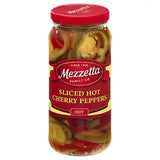 Mezzetta Sliced Hot Cherry Peppers - Case of 6 - 16 Oz Each - Cozy Farm 