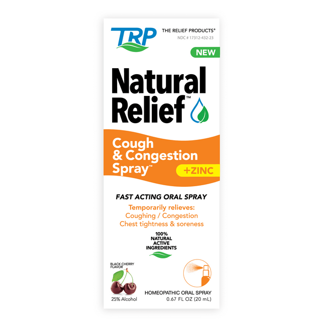 Trp Company - Cold & Congestion Relief Spray, 0.67 fl oz (Each) - Nasal Congestion Relief