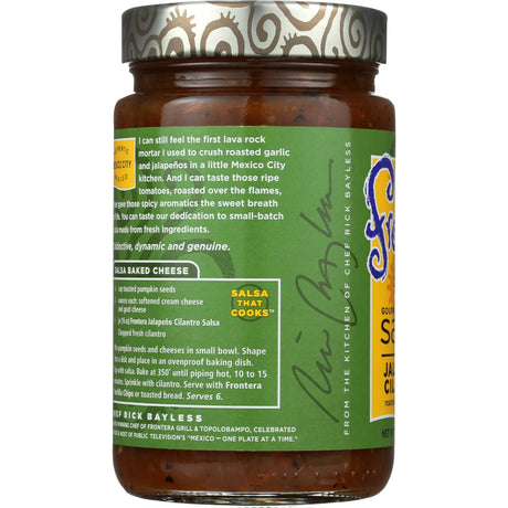 Frontera Foods Jalapeño Cilantro Salsa, 16 oz, Pack of 6
