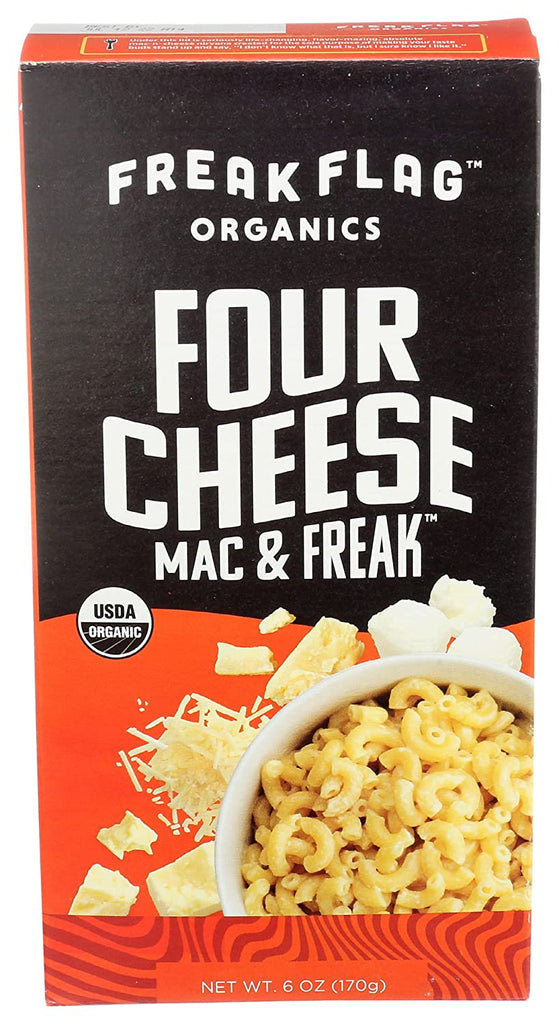 Freak Flag Organics - Mac&Frk Broc & Ched (Pack of 12, 6 Oz) - Cozy Farm 