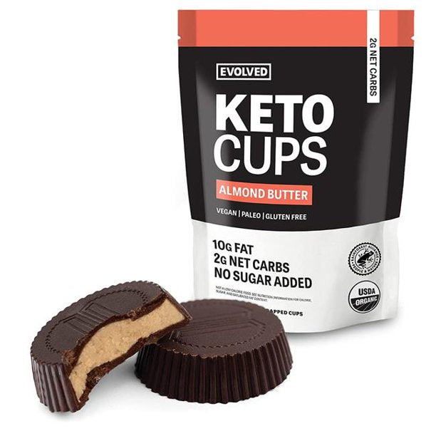 Evolved Keto Cups Almond (Pack of 7) - 6-4.93 Oz - Cozy Farm 