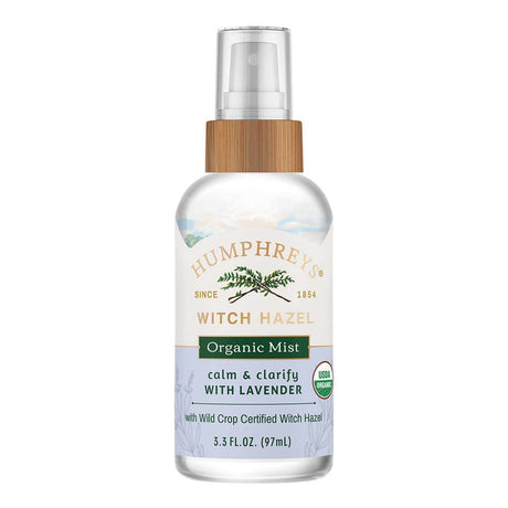 Humphreys Witch Hazel Toner Lavender (12 - 3.3 Fl Oz) - Cozy Farm 