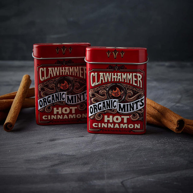 Clawhammer Cinnamon Mints, 1.07 Oz, 12 Count - Cozy Farm 