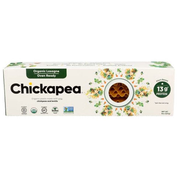 Chickapea Pasta Lasagne - Case of 6 - 8 Oz - Cozy Farm 