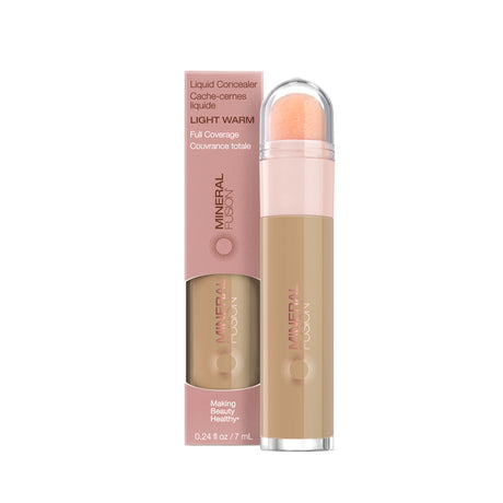 Mineral Fusion Light Warm Concealer - Lightweight, Natural Finish, 0.24 Fl Oz - Cozy Farm 