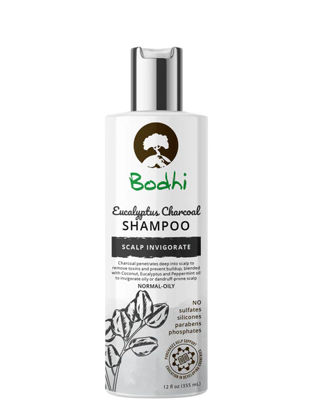 Bodhi Charcoal Eucalypt Shampoo (16 Fl Oz) - Cozy Farm 