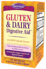 Nature's Secret - Gluten & Dairy Digestive Aid, 50 Cap (Pack of 1) - Digestive Enzymes Supplement