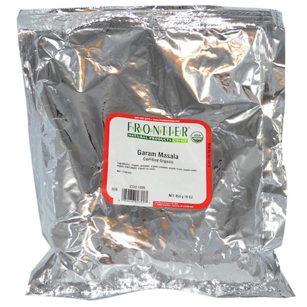 Frontier Herb Organic Garam Masala - 1 lb Bulk Bag - Cozy Farm 