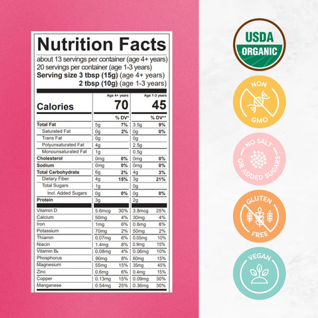 Tiny Sprouts Organic Digestion Booster for Kids, 7 oz, Gluten-Free Digestive Support