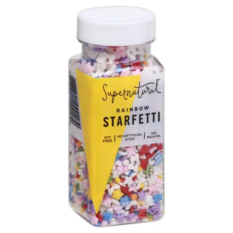 Rainbow Starfetti Supernatural Sprnkl, 3 Oz - Case of 6 - Cozy Farm 