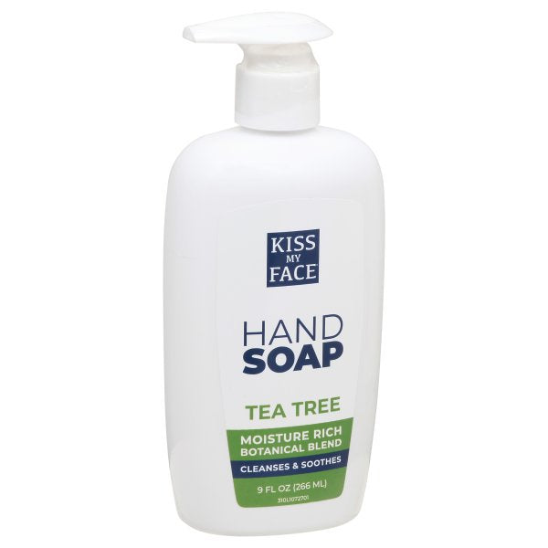 Kiss My Face Tea Tree Mist Antibacterial Hand Soap (9 Fl Oz) - Cozy Farm 