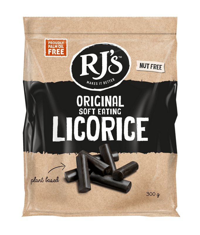RJ's Licorice Soft Eating Licorice - Original Flavor - 7.05 Oz. Pack of 8 - Cozy Farm 