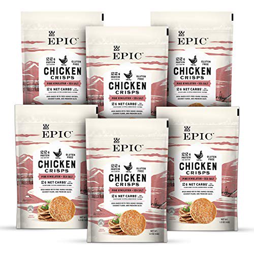 Epic Crisps Chicken Pink Himalayan Salt (Pack of 6) - 1.5 Oz - Cozy Farm 