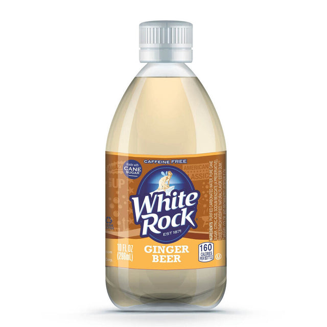 White Rock Organics Ginger Beer - 10oz (Case of 24) - Cozy Farm 