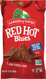 Garden of Eatin' Chips Blue Corn RedHot (Pack of 12) 10 Oz - Cozy Farm 
