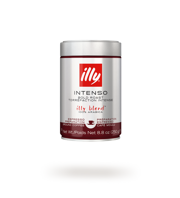 Illy Caffe Dark Roast Espresso Ground Coffee - 8.8 Oz Pack of 6