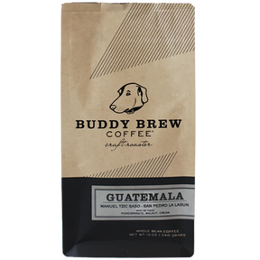 Buddy Brew Coffee Whole Bean Guatemala, 12 Oz Bag (Case of 6) - Cozy Farm 