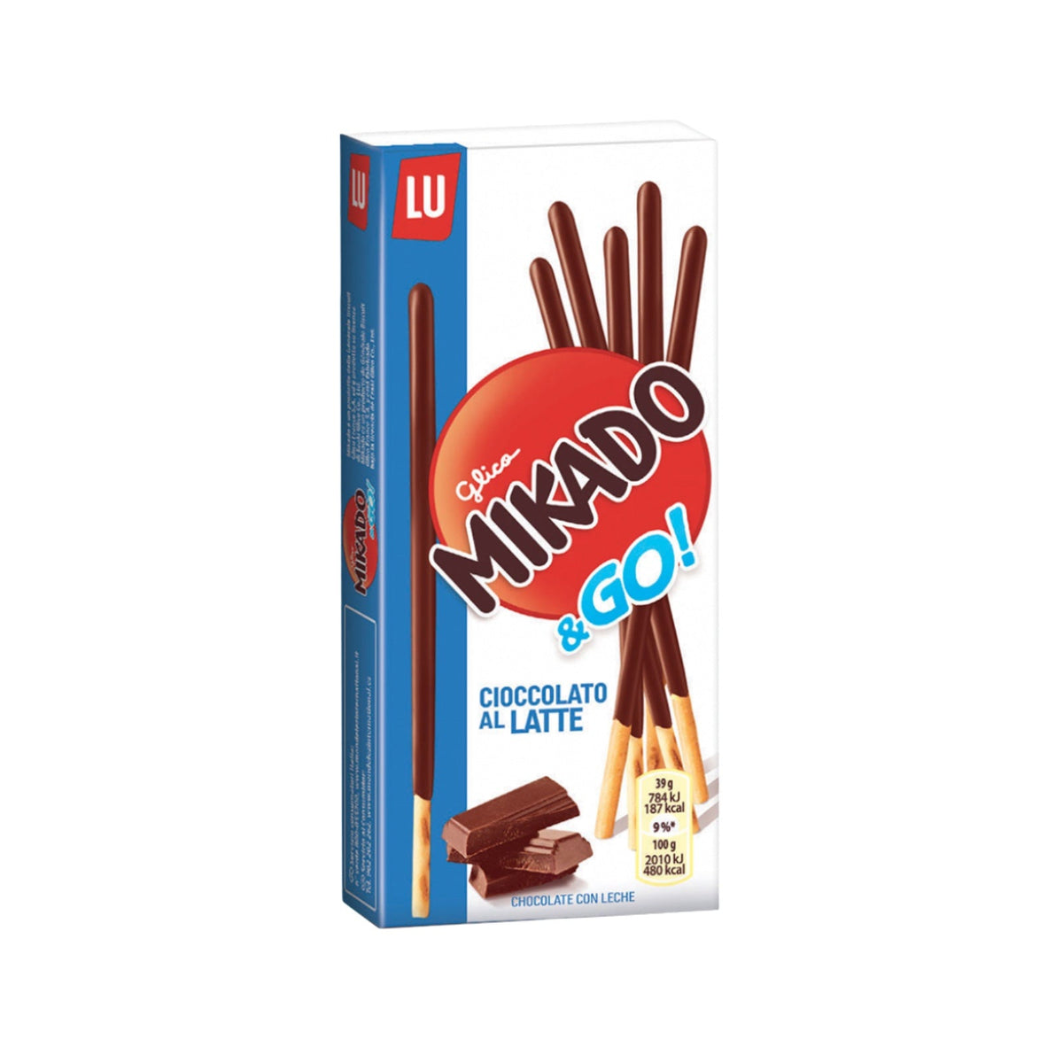 Mikado Milk Chocolate Biscuit Sticks, 75g