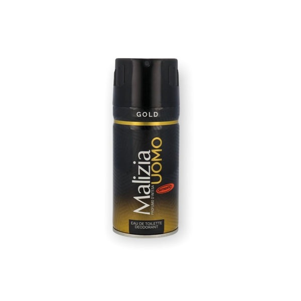 Malizia Uomo Gold Deodorant Spray, 150ml
