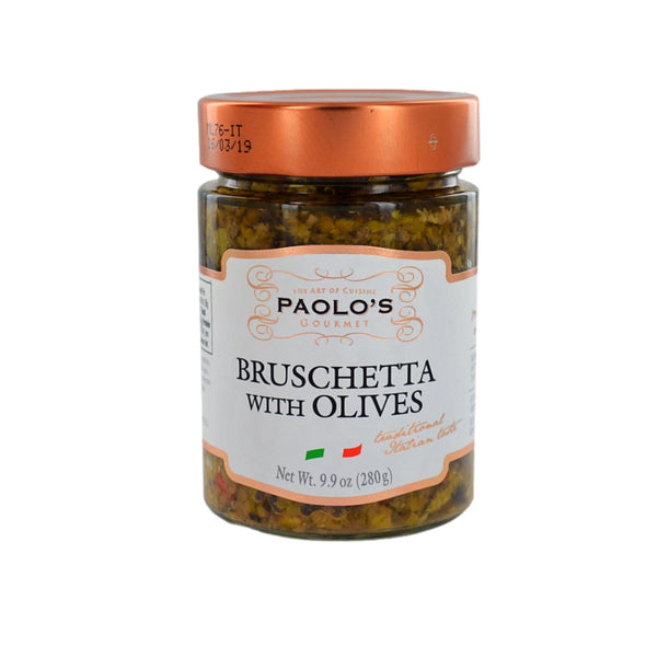 Paolo's Bruschetta with Olives, 280g