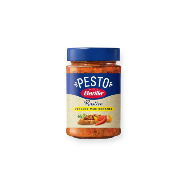 Barilla Pesto Rustico Mediterranean Vegetable Sauce, 200g