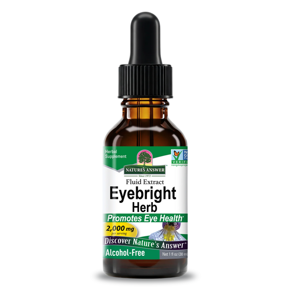 Nature's Answer Eyebright Herb Alcohol-Free, 1 Fl Oz