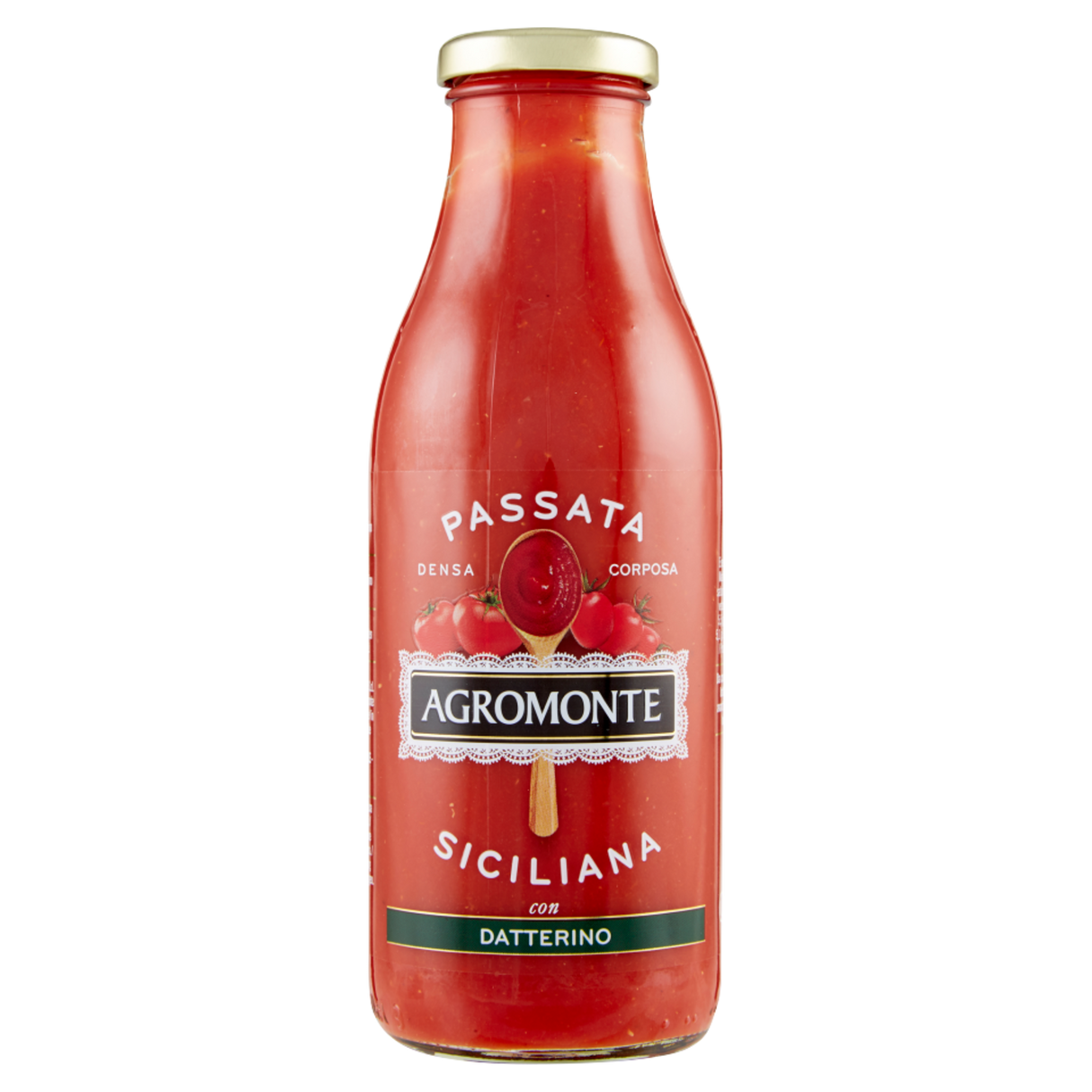 Tomatoes purée, Agromonte passata of tomatoes and datterino tomatoes 520g