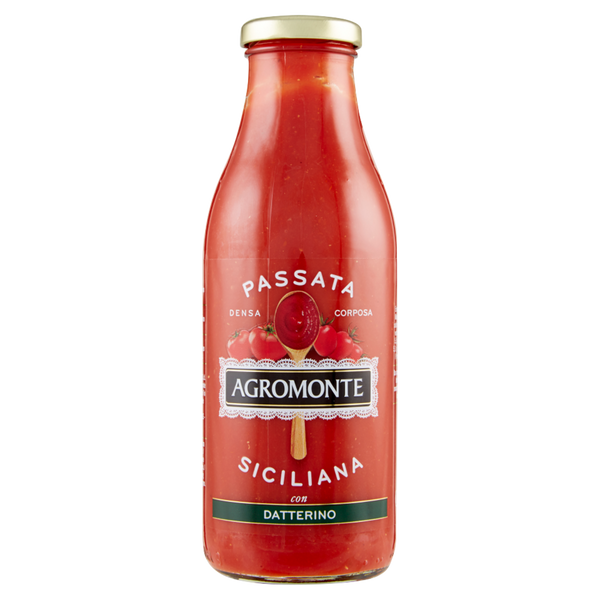 Tomatoes purée, Agromonte passata of tomatoes and datterino tomatoes 520g