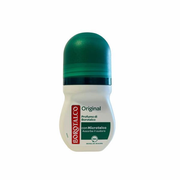 Borotalco Original Roll-On Deodorant, 50 ml