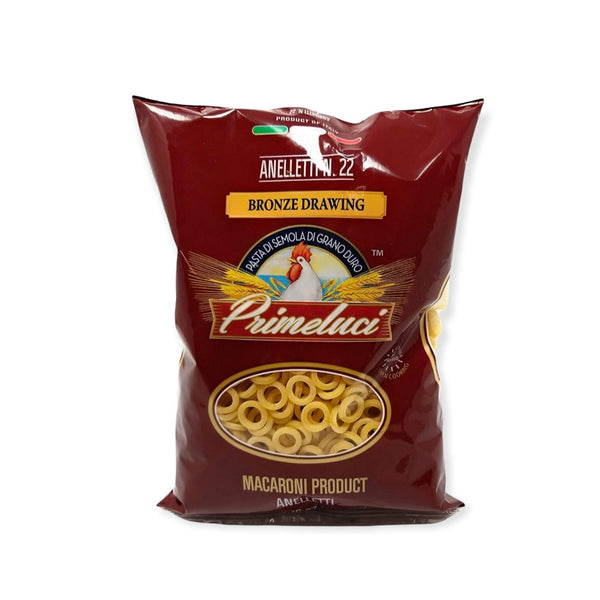 Anelletti Pasta 1lb By Primeluci