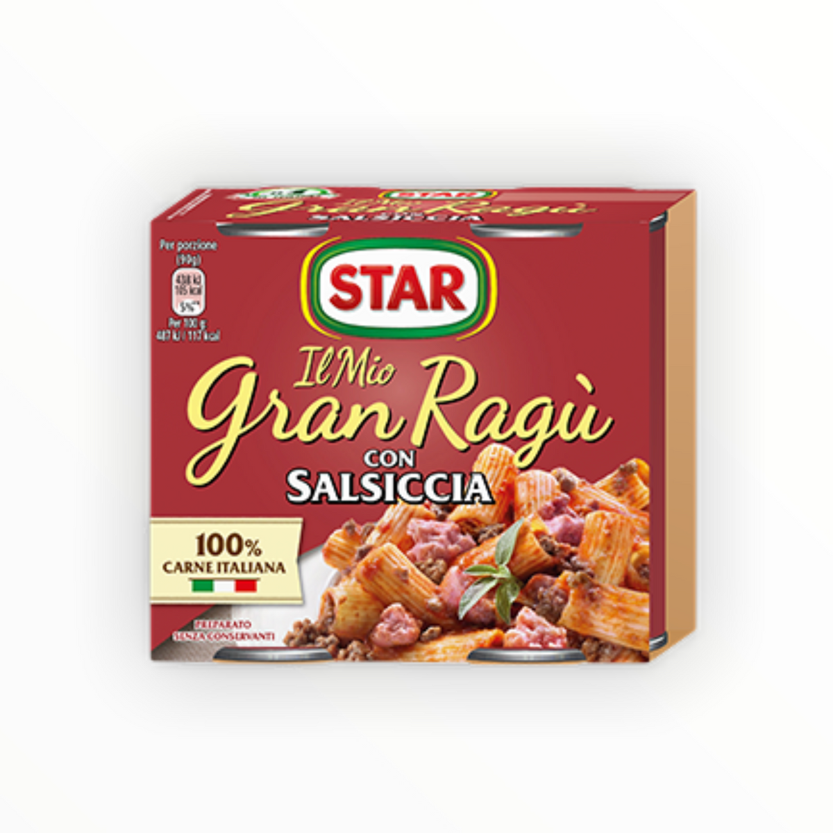 Star Il Mio Gran Ragù with Sausage, 2 Cans, 360g