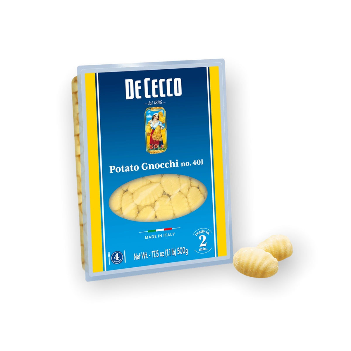 De Cecco Potato Gnocchi No. 401, 17.6 oz