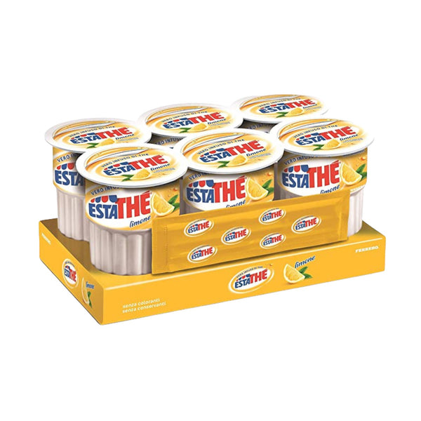 Ferrero Estathe Lemon Iced Tea Cups, 6 Pack