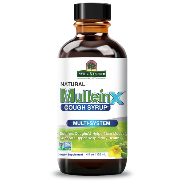 Nature's Answer Mullein-X Multi-System Cough Syrup, 4 fl oz