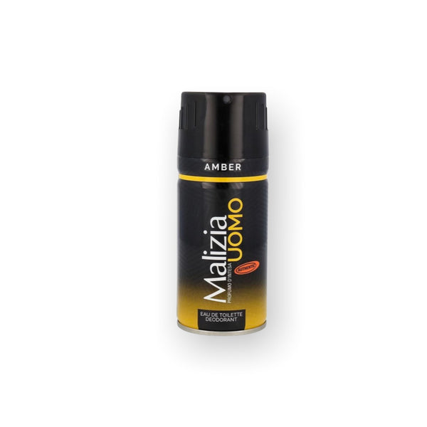 Malizia Uomo Amber Deodorant Spray, 150ml