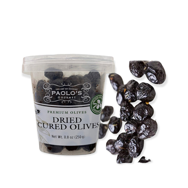 Paolo's Dried Cured Olives, 250g