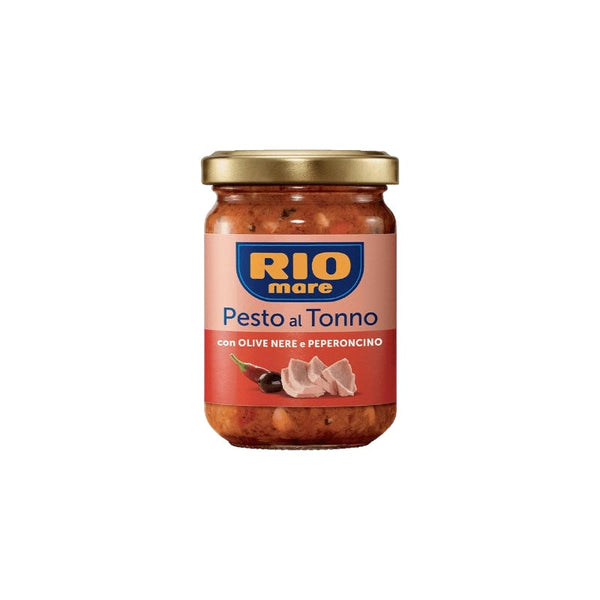 Rio Mare Tuna Pesto with Black Olives & Chili, 130g