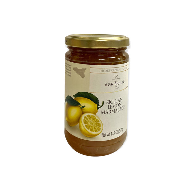 Agrisicilia Sicilian Lemon Marmalade, 360g Jar