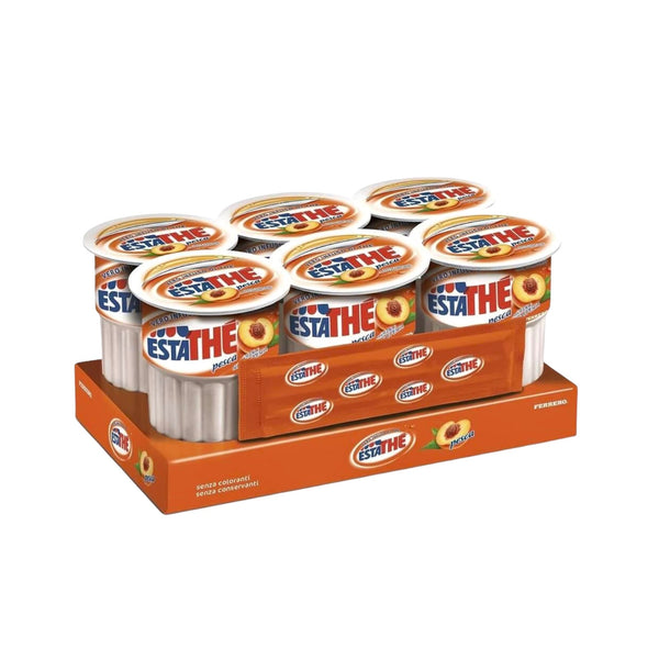 Estathe Peach Ferrero 6 Plastic Cups