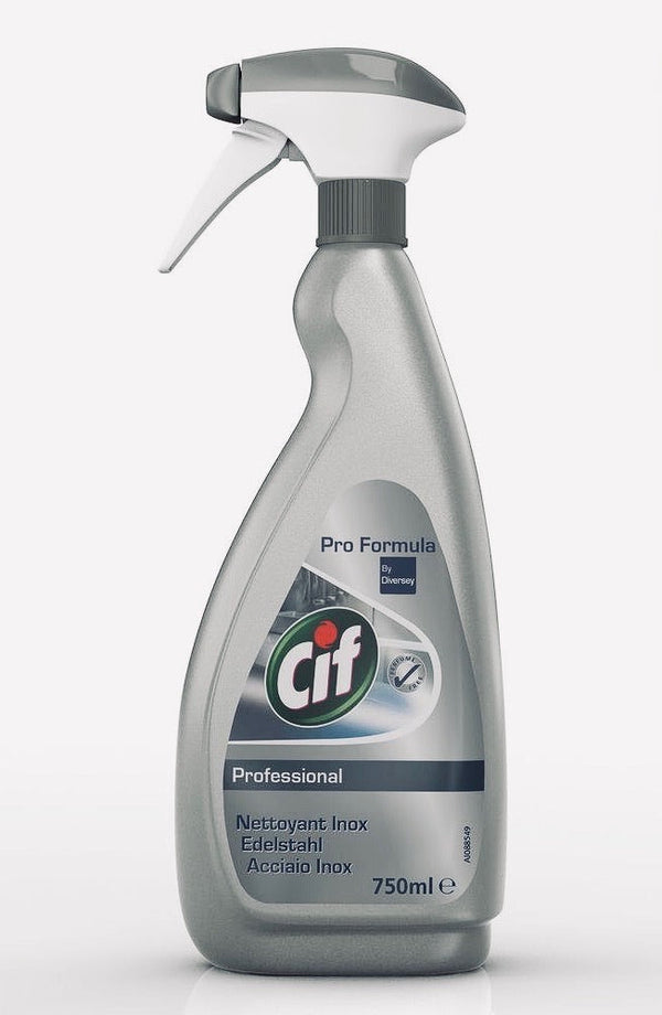 Cif Professional Stainless Steel Cleaner, 750ml