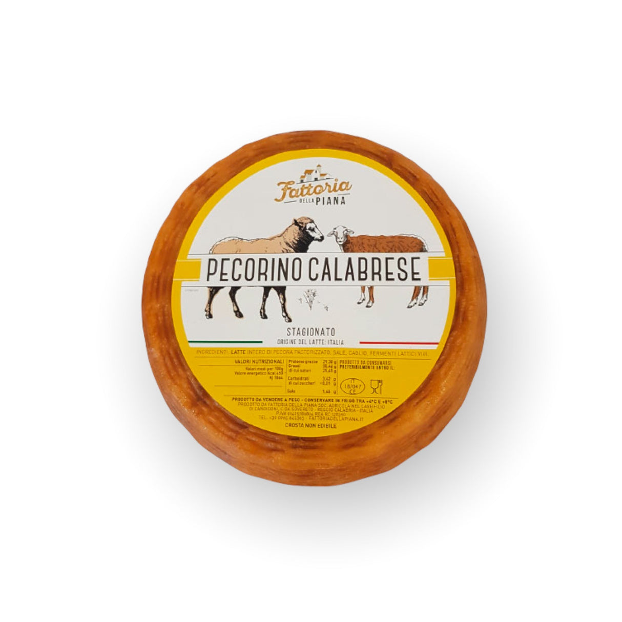 Pecorino Calabrese By Fattoria Della Piana 3.32lb