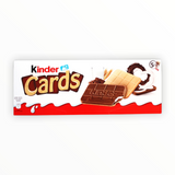Kinder Cards Cocoa Wafer with Milk and Cocoa Cream, 5 Packs