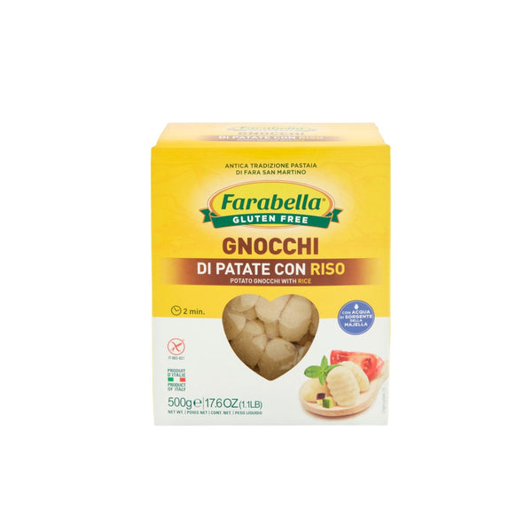 Farabella Gluten Free Potato Gnocchi with Rice, 500g