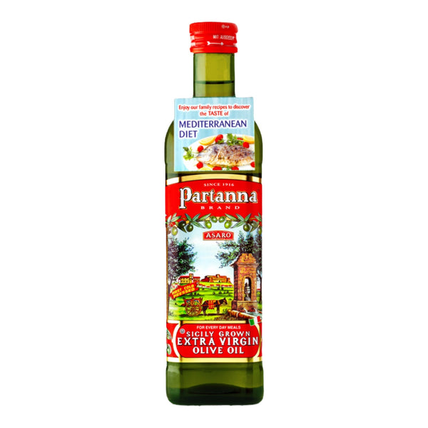 Partanna Sicilian Extra Virgin Olive Oil, 750ml
