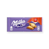 Milka Milk Chocolate with Lu Biscuits Bar, 87g